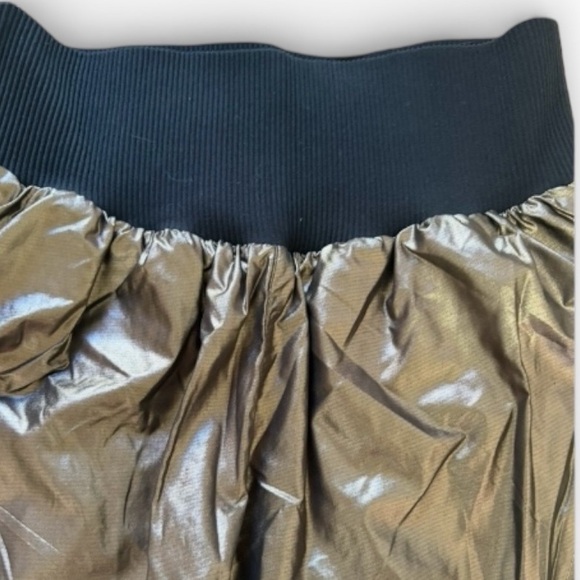 FP Movement by Free People "Carpe Diem" Metallic Bronze Shorts, Large, NWT - Picture 3 of 7